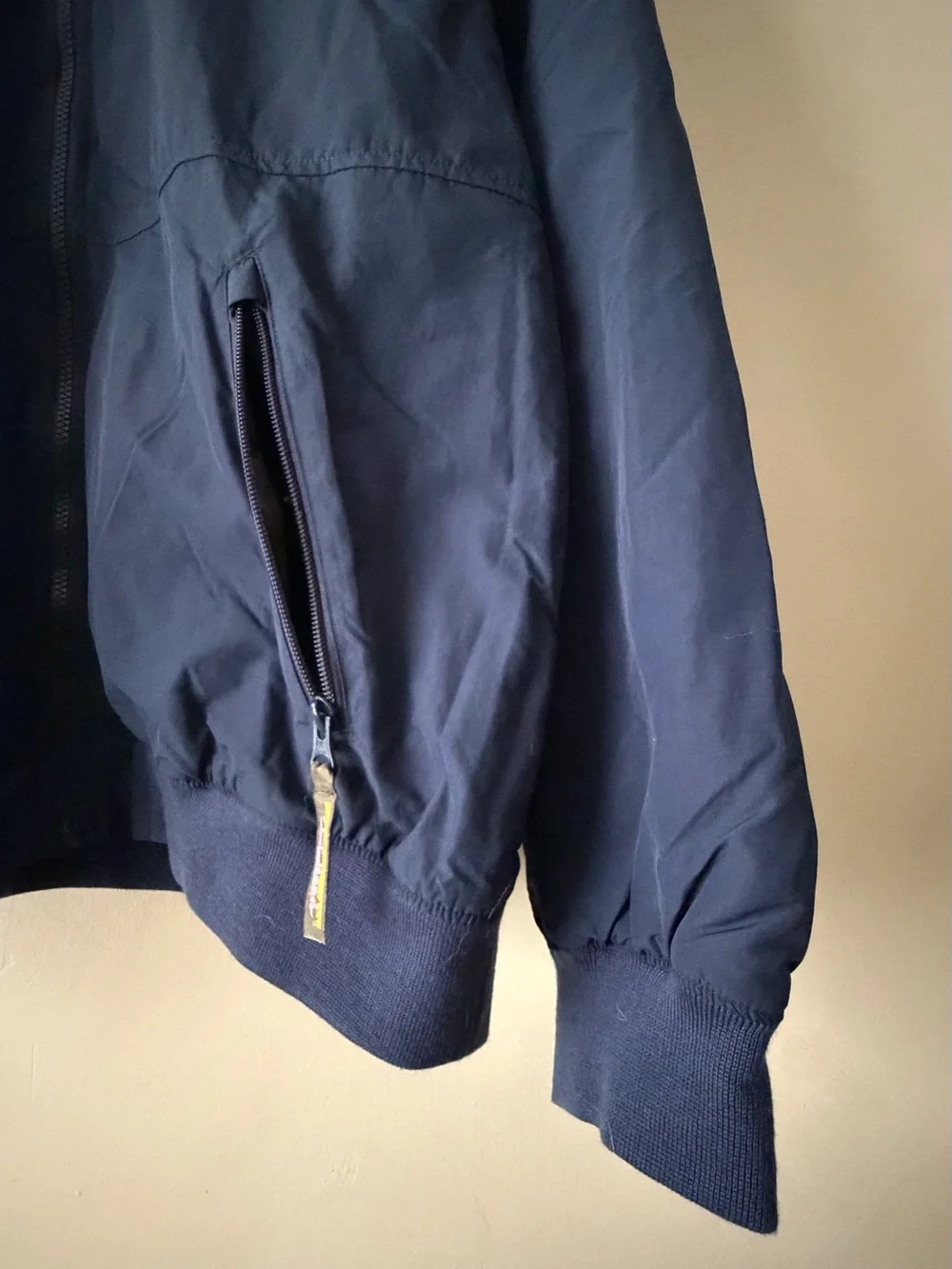 L.L. Bean Men's Navy Hooded Jacket XL 788